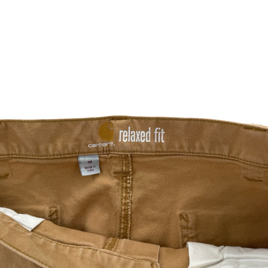 Tan Carhartt Relaxed Fit Shorts (36)