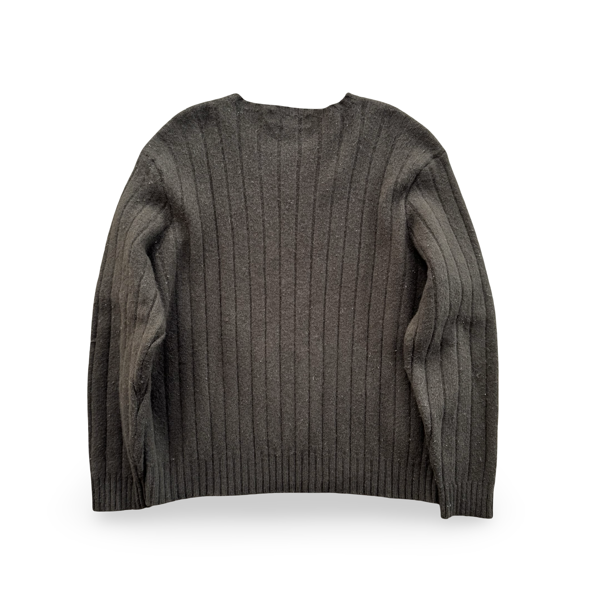 Vintage Forest Green Ralph Lauren Lambs Wool Sweater (L)