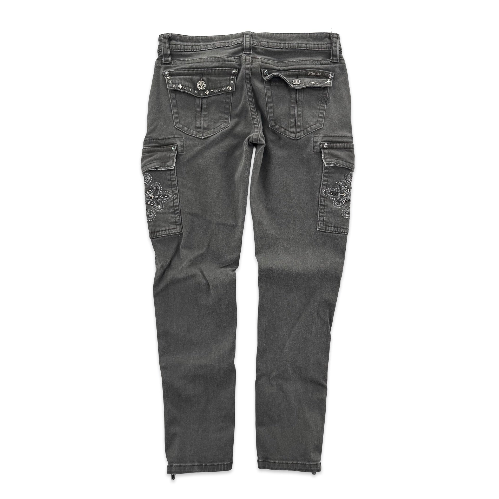 Grey Miss Me Cargos (28x27)