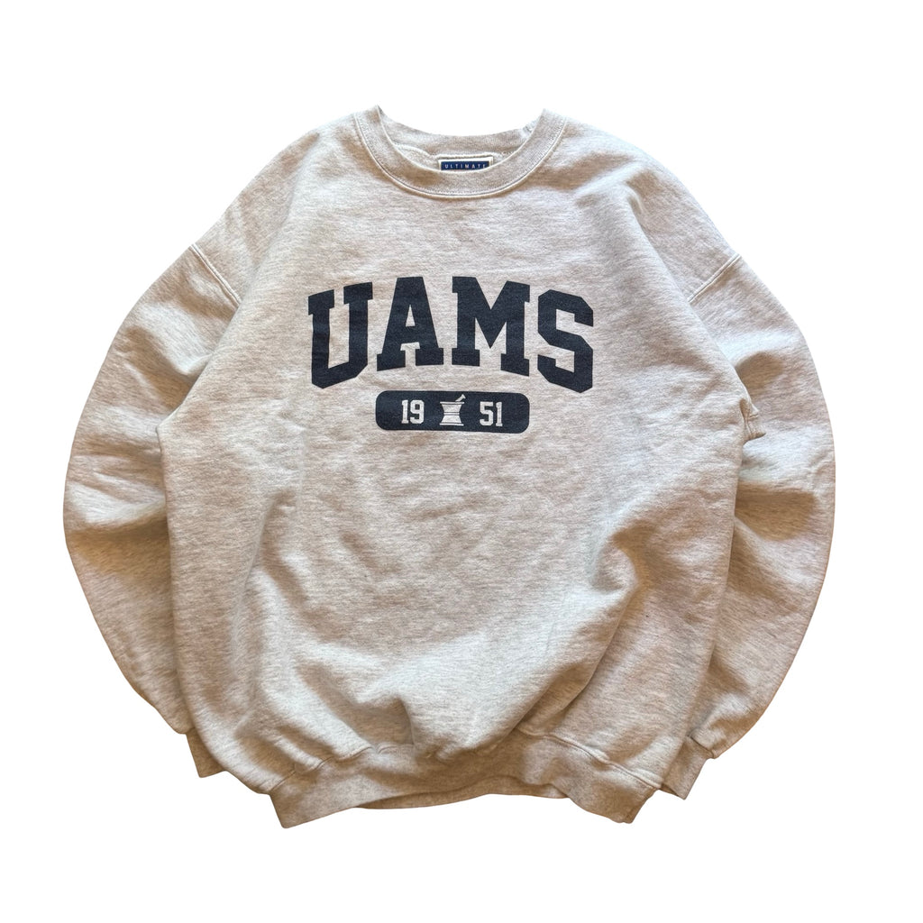 90s UAMS Collegiate Crewneck Sweatshirt (M)