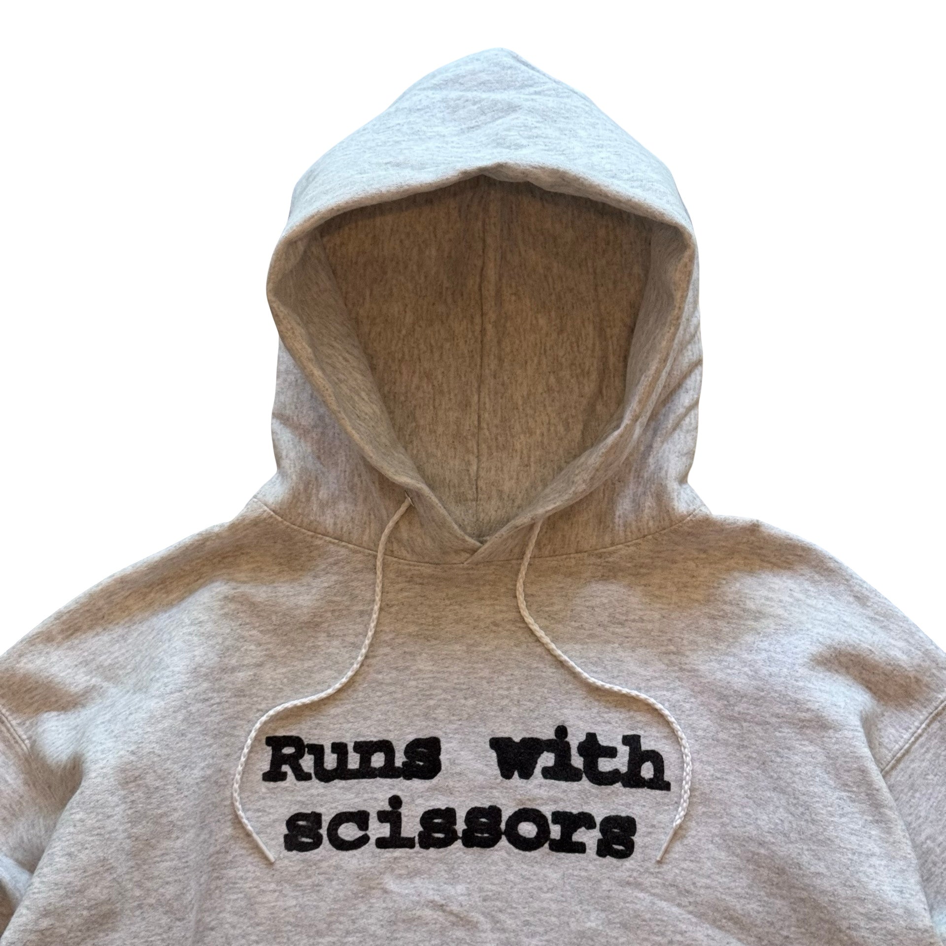 “Runs With Scissors” Pullover Hoodie (L)