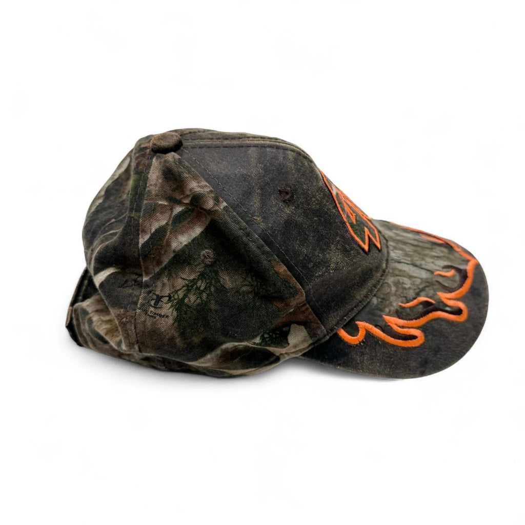 #48 Camo NASCAR Flame Cap