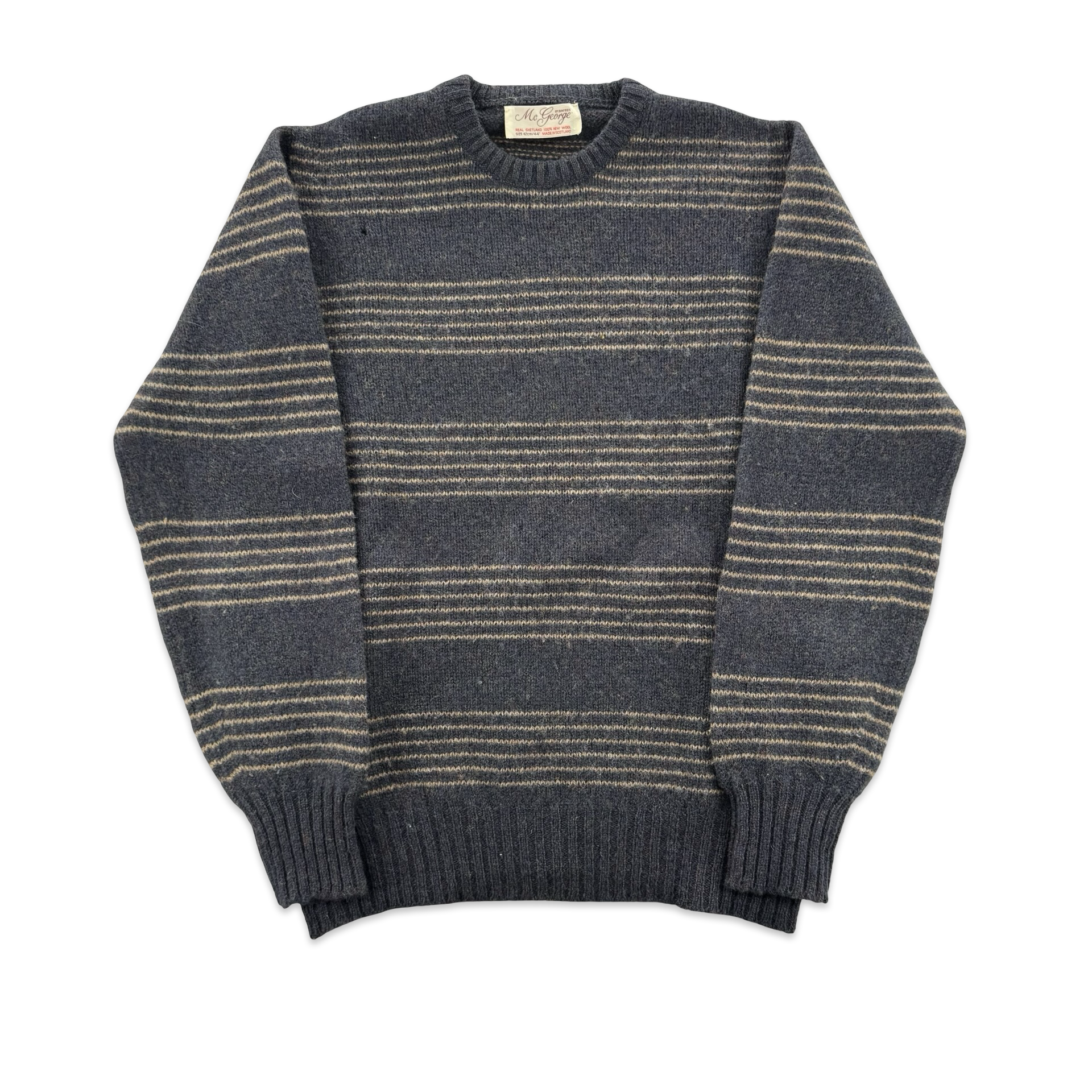 Vintage McGeorge Shetland Wool Sweater (L)