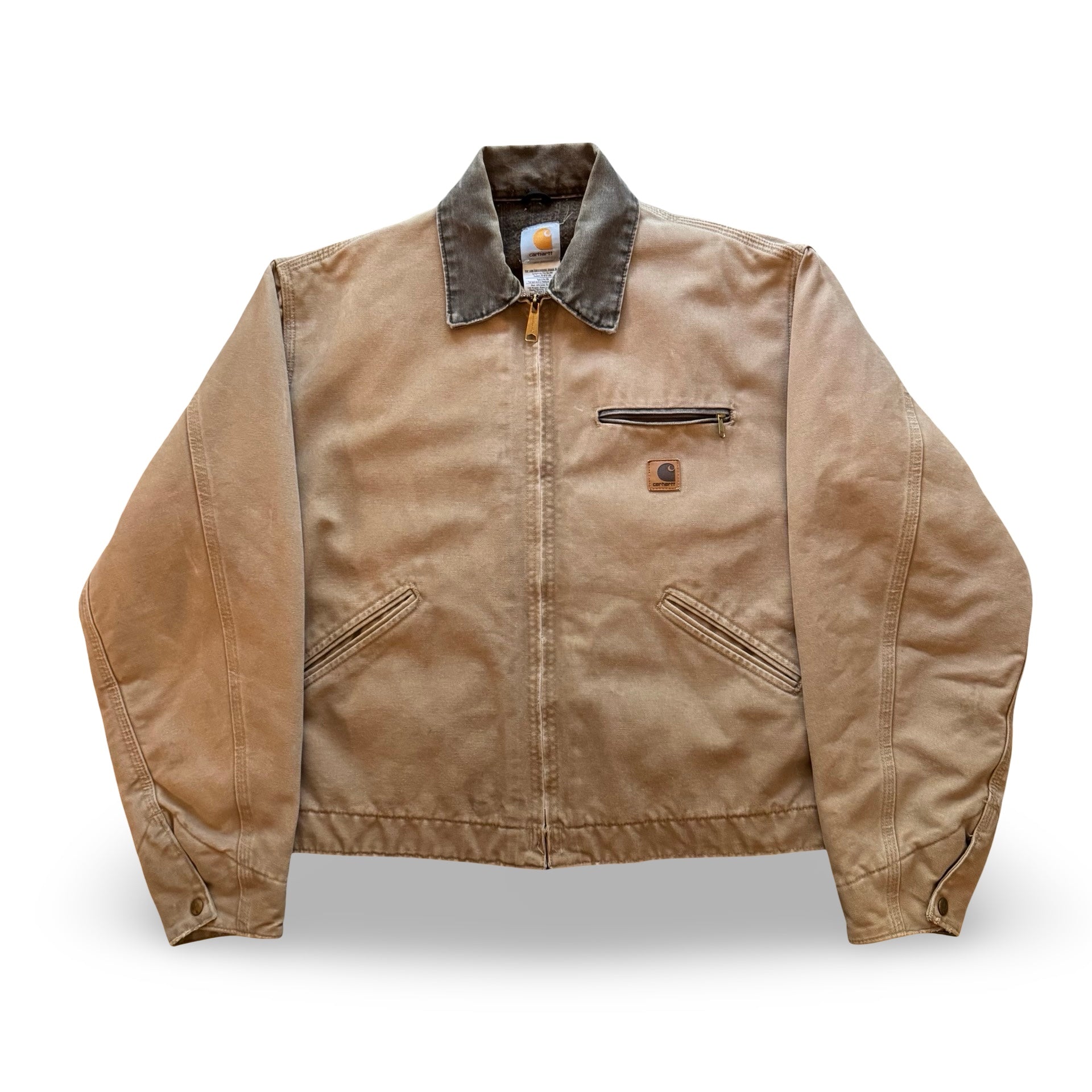 90s Carhartt Detroit “Sandstone” (L)