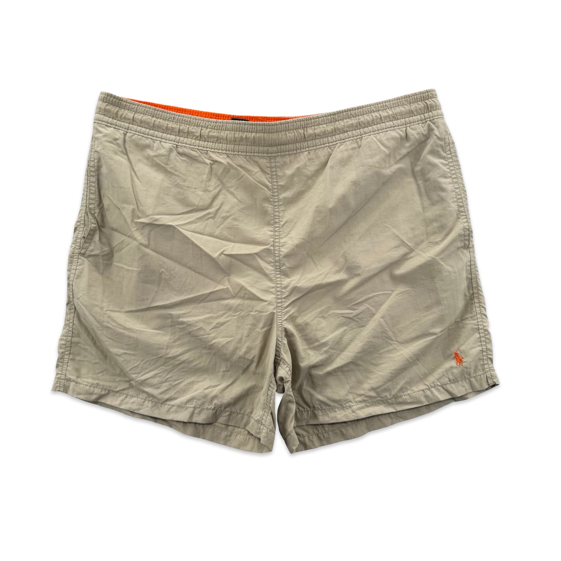 Vintage Polo Ralph Lauren Sand Swim Trunks (L)