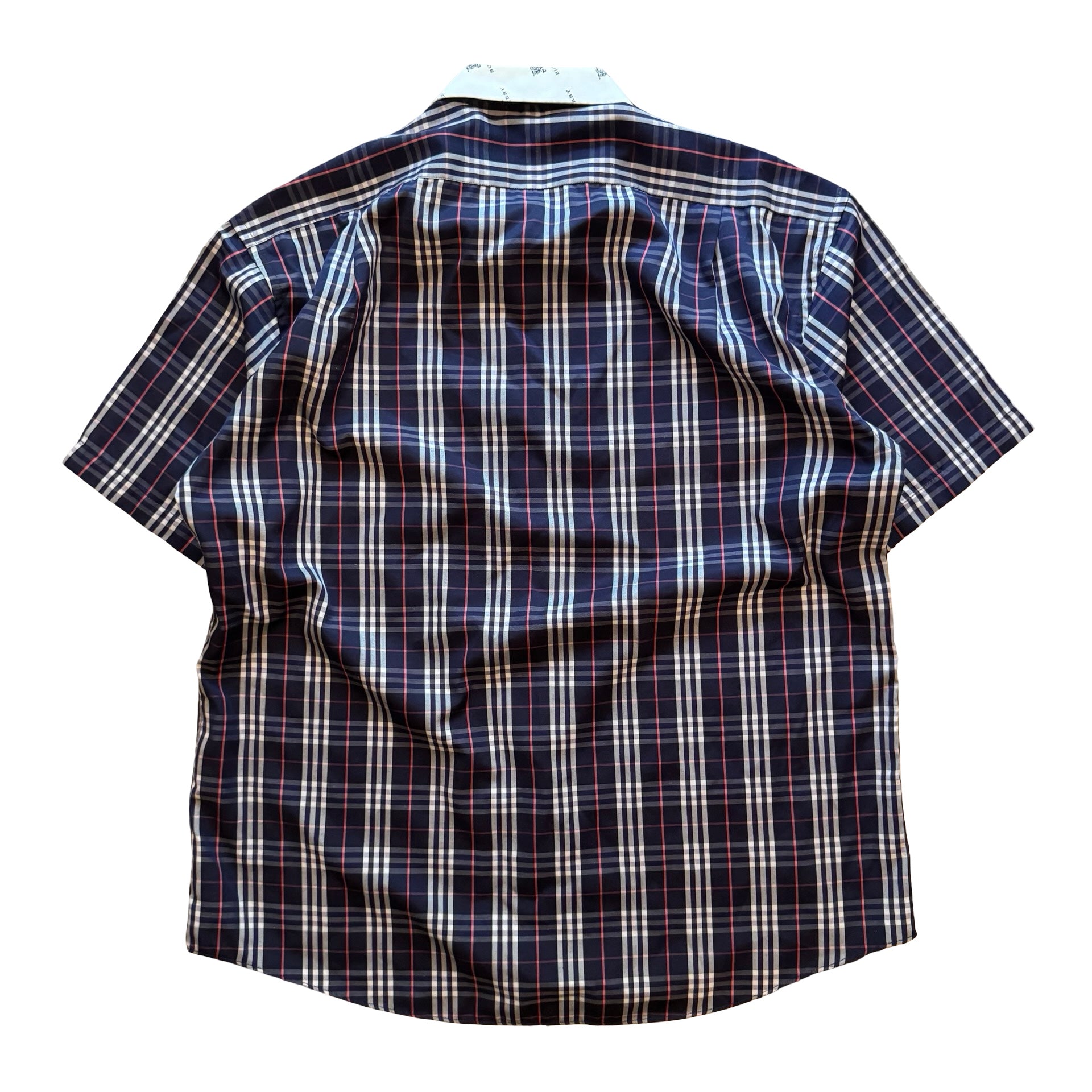 Burberry London Plaid Button Up Shirt (L/XL)
