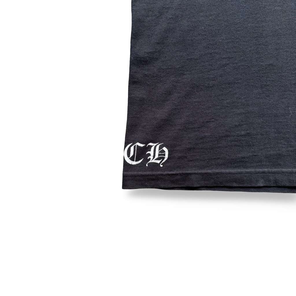 Vintage Black Chrome Hearts Five Star Tee (L)