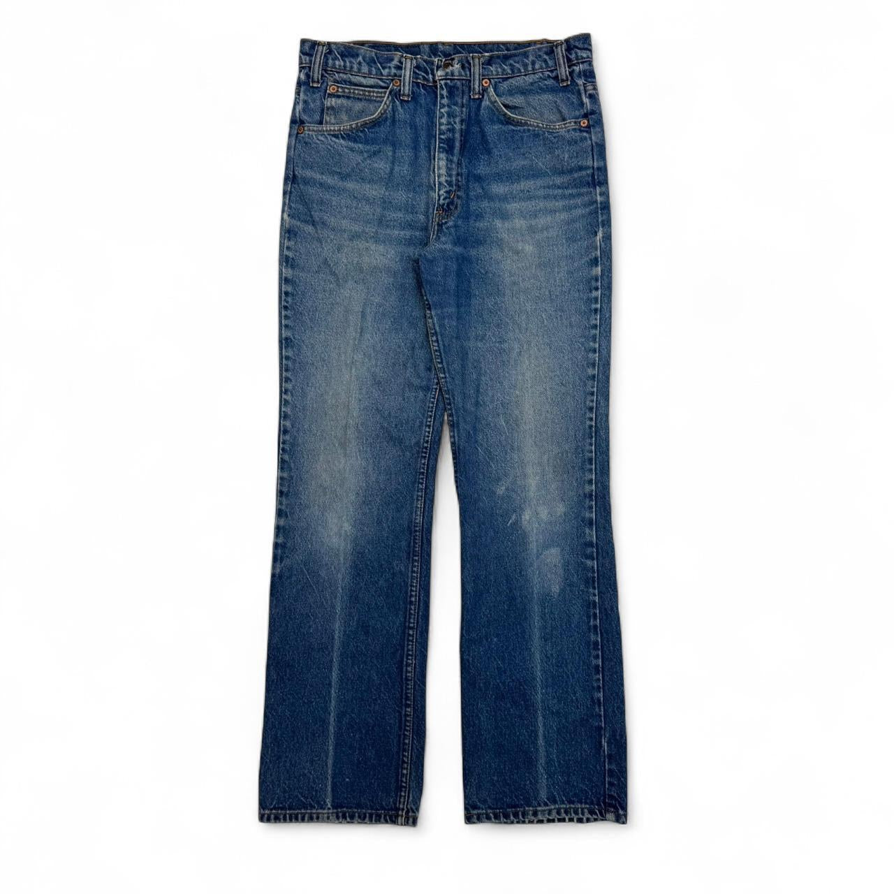 1980s Orange Tab Bootcut Jeans (32x30)