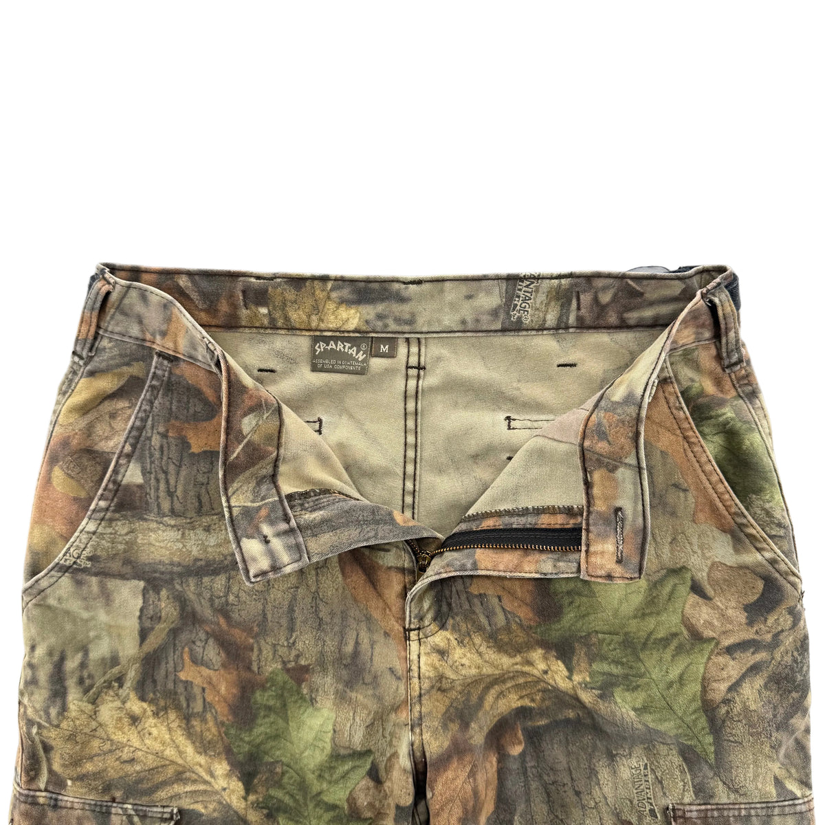 Vintage Spartan Outdoors Camo Pants (M)