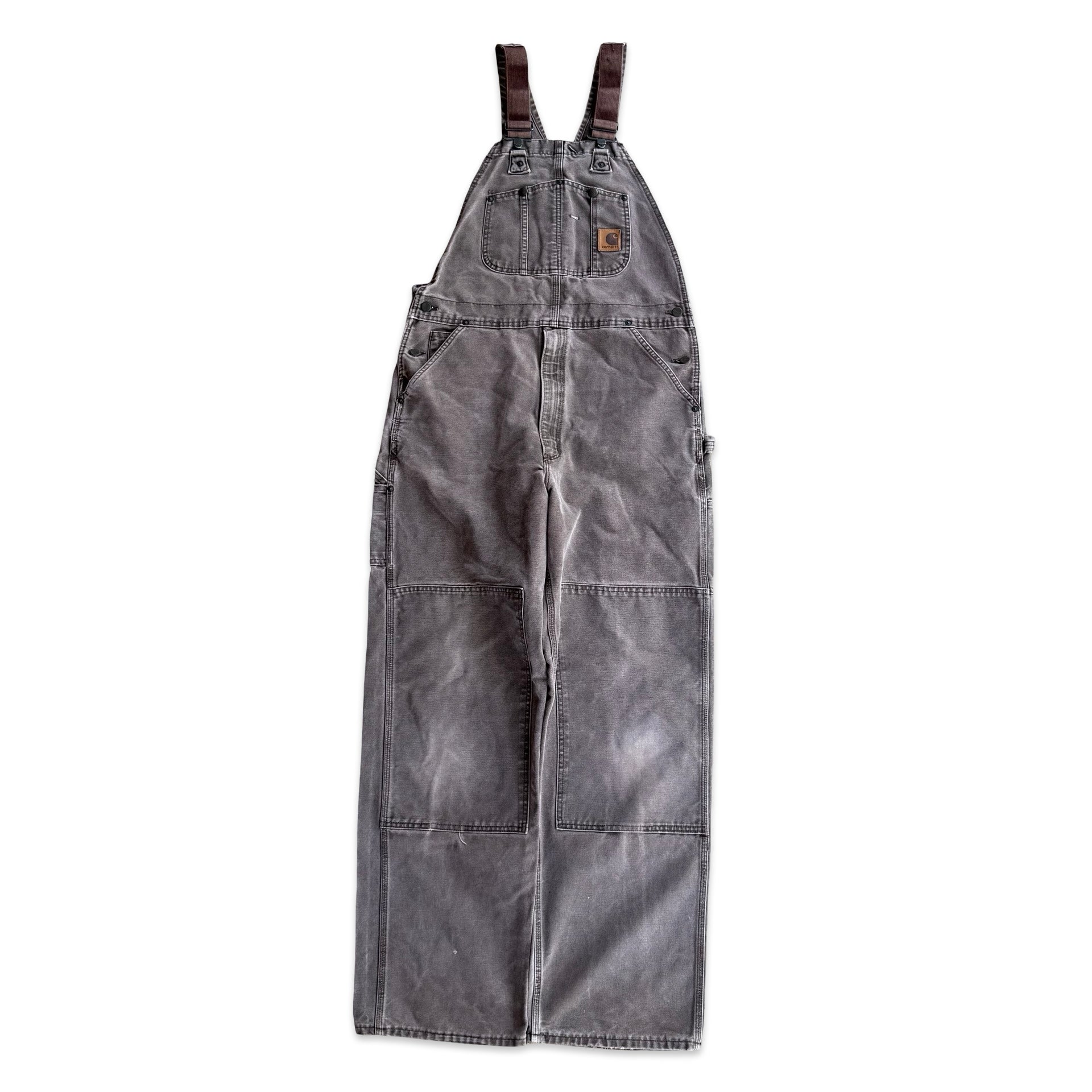 Vintage Brown Carhartt Overalls (36x34)