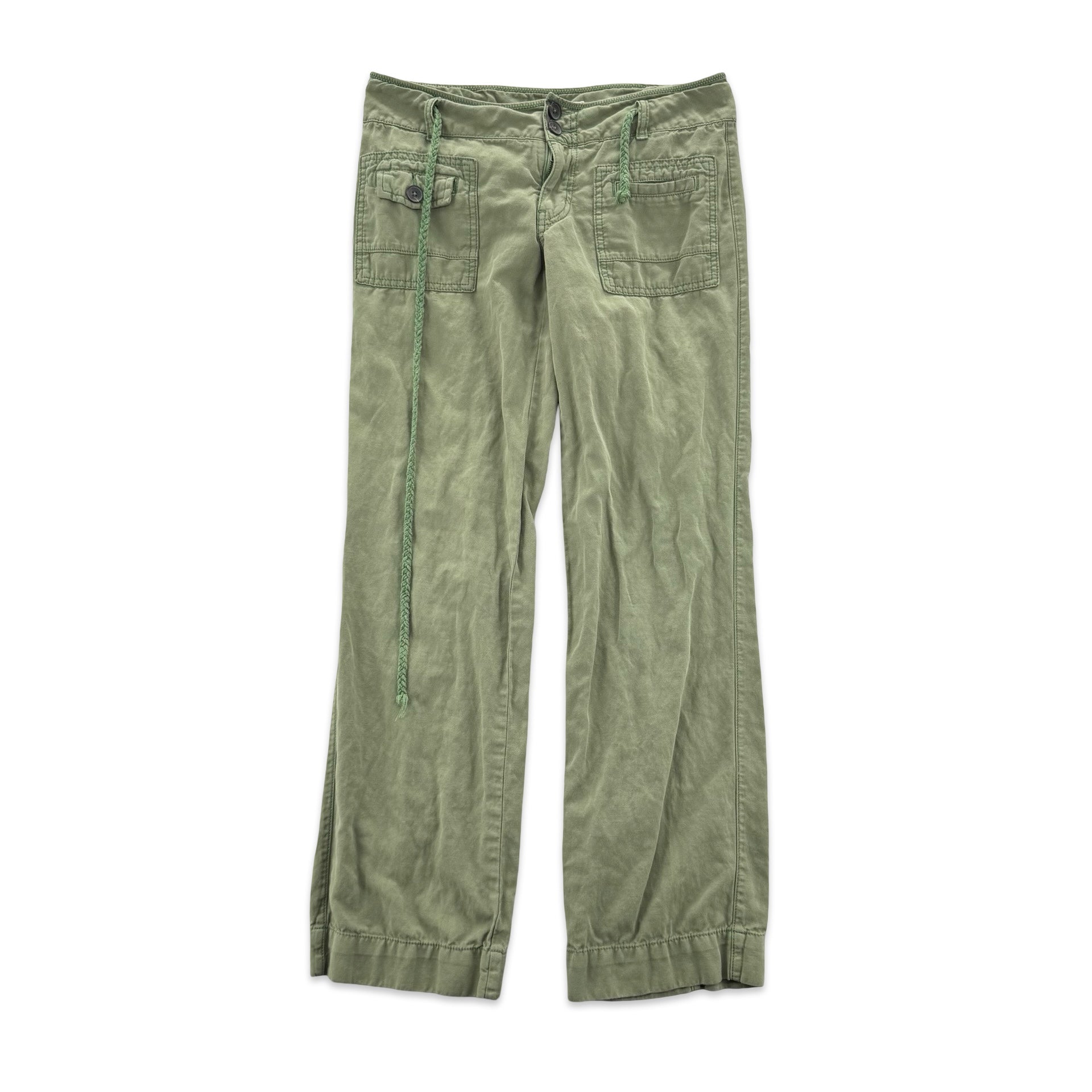 2000’s Green Low Rise Pants (30x30)