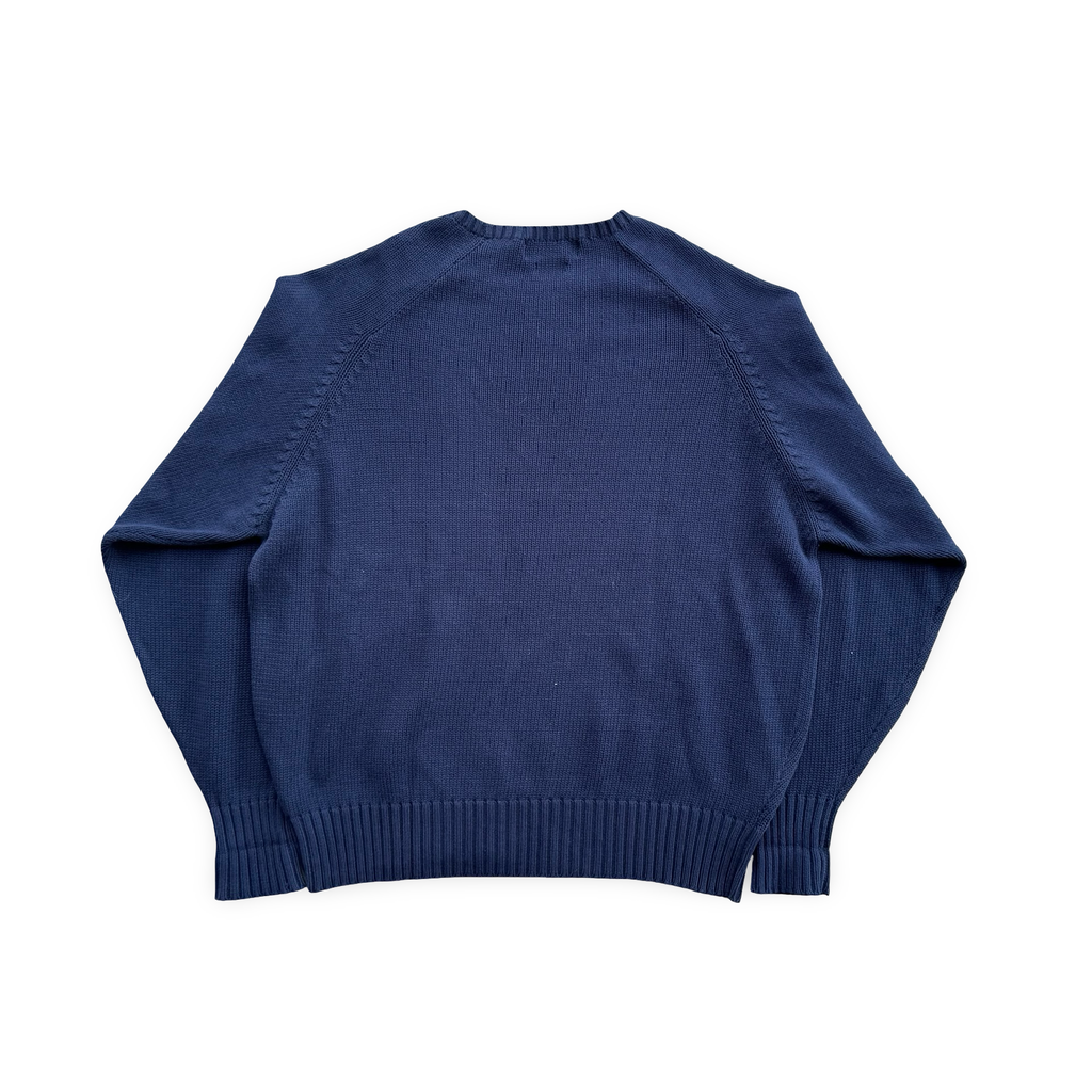 Vintage Navy Ralph Lauren Knit Sweater (L)