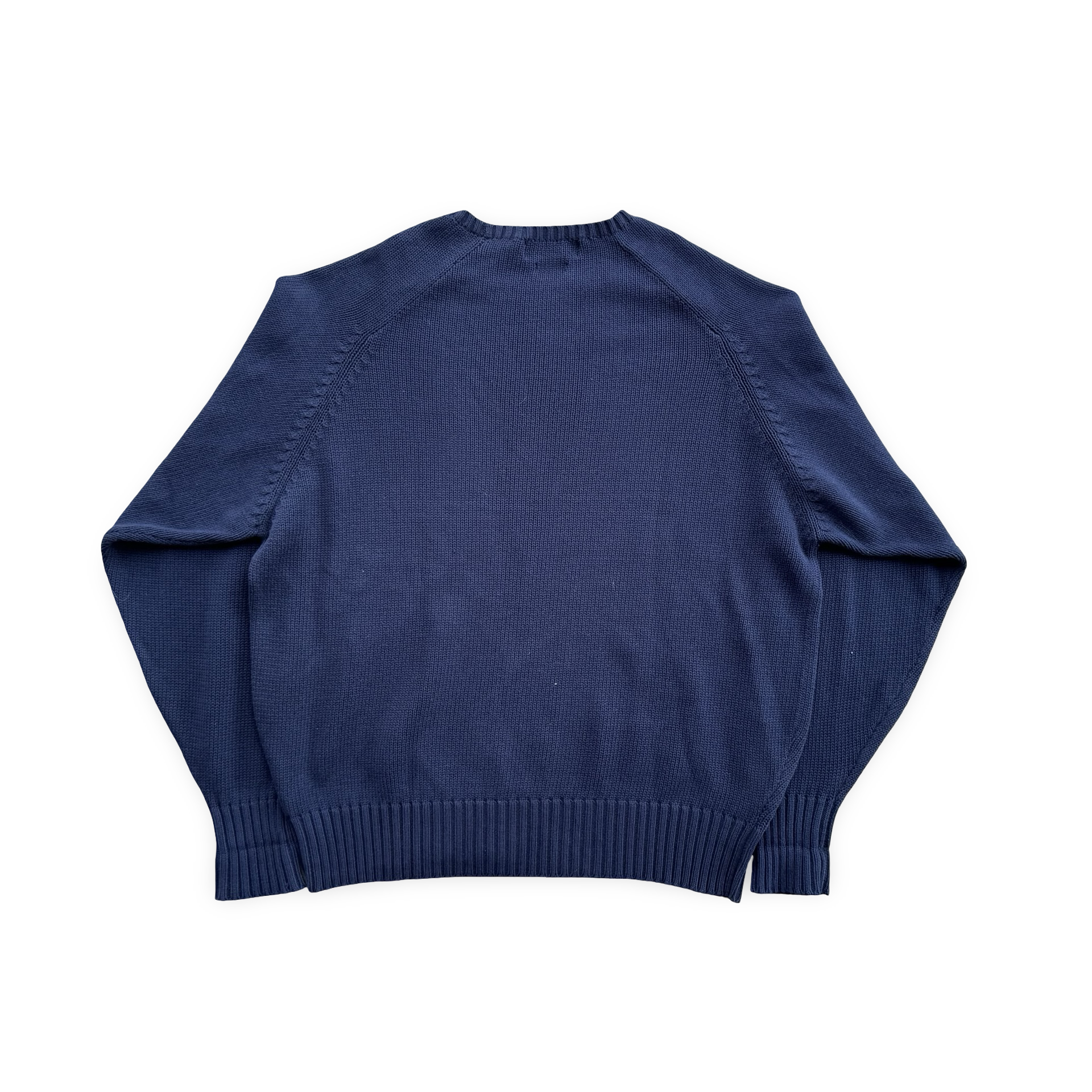 Vintage Navy Ralph Lauren Knit Sweater (L)
