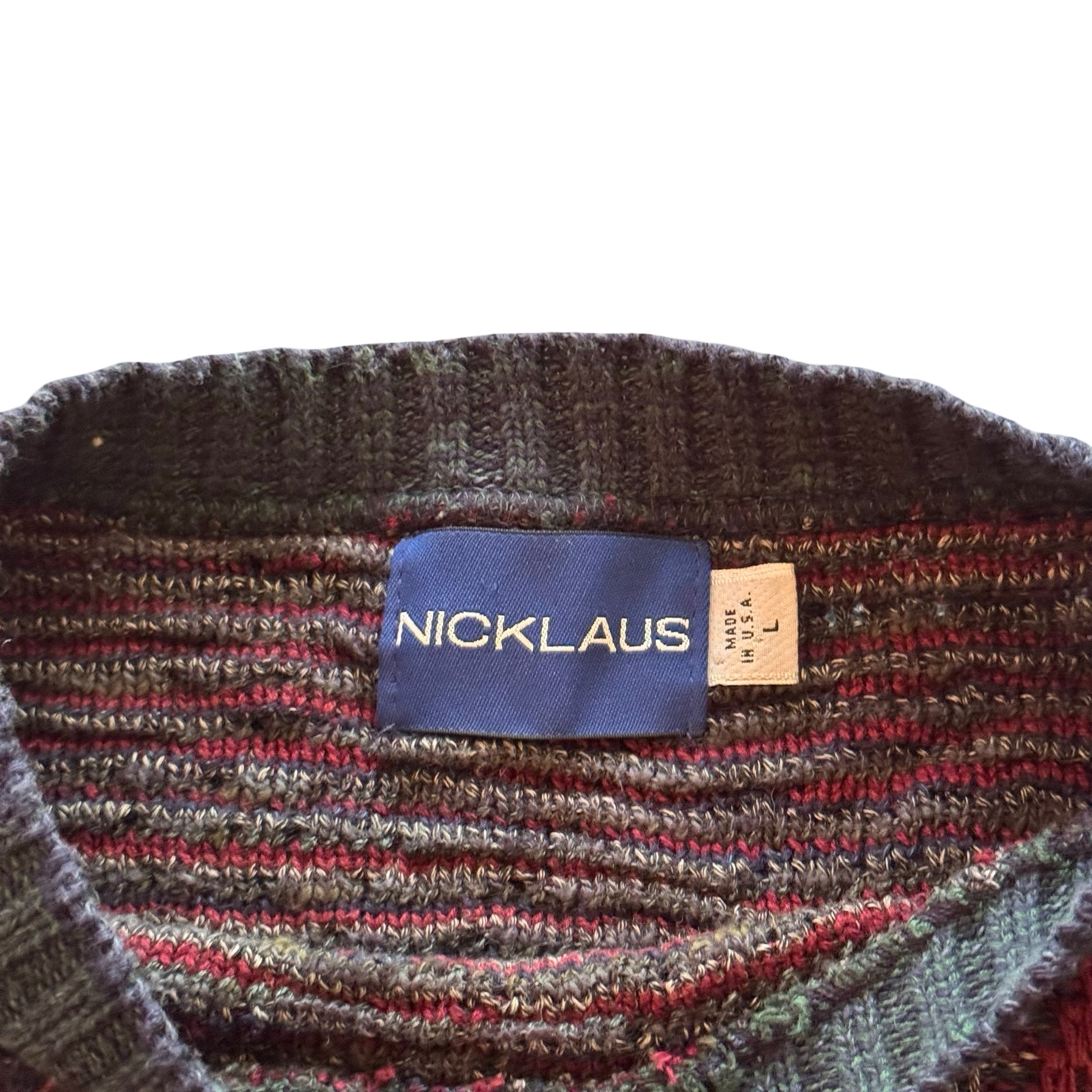 90s Nicklaus Knit Sweater (L)