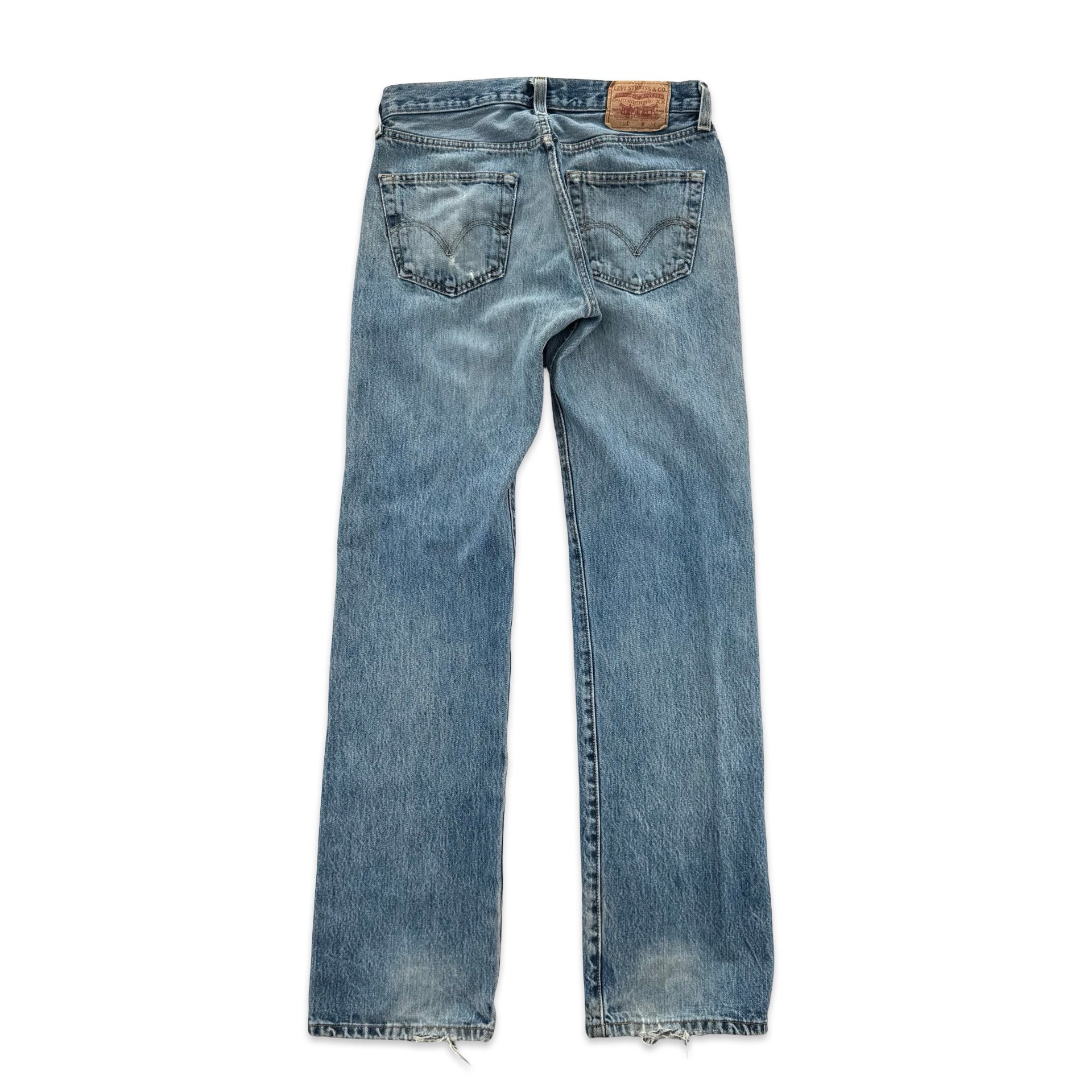 Distressed Levi’s 501XX Button Fly Jeans (32x33)