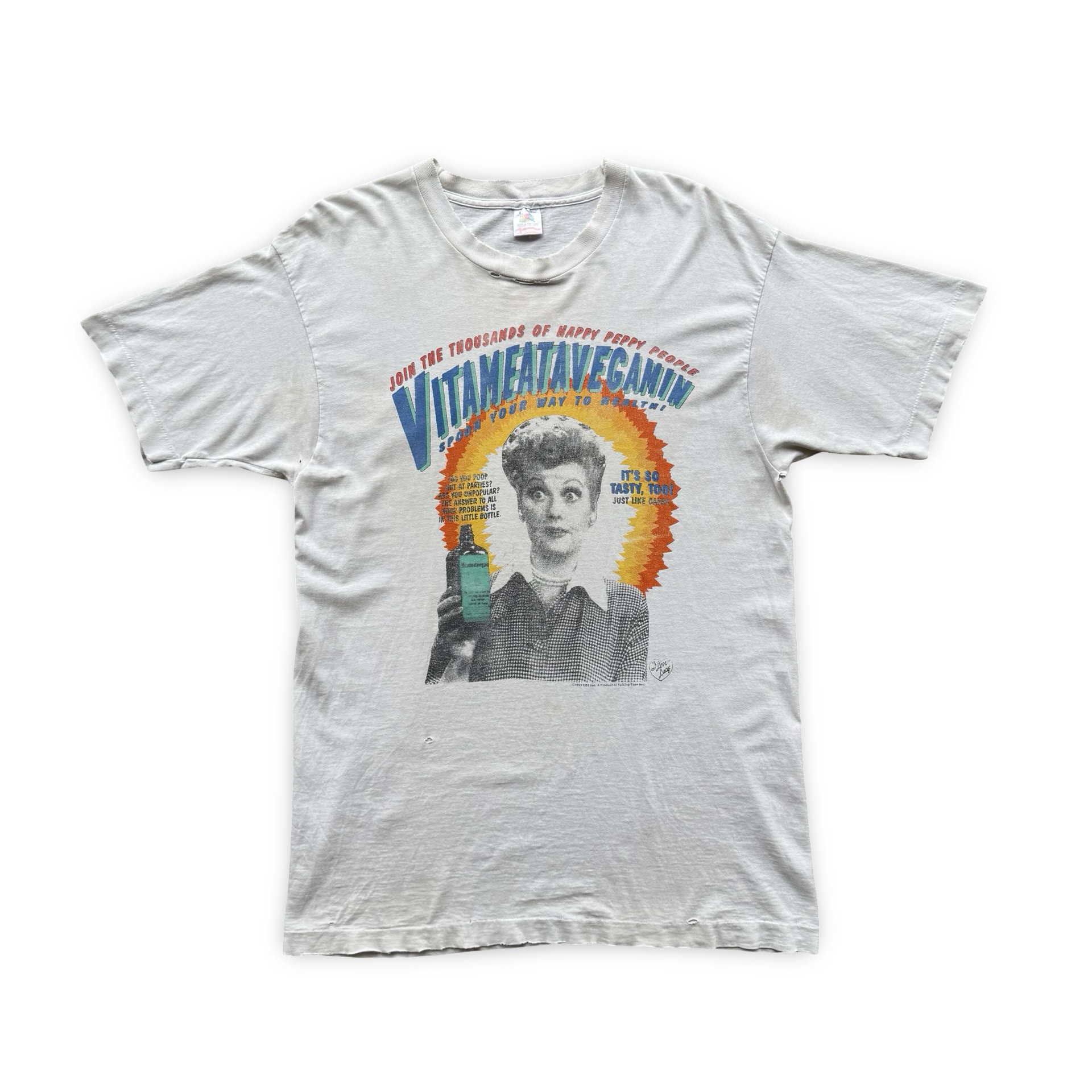 1992 I Love Lucy Vitameatavegamin Tee (L)