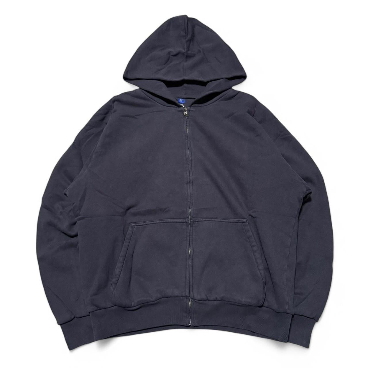 Navy Blue Yeezy x Gap Unreleased zip Up Hoodie (L)